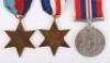 WW2 Bomber Command July 1944 Casualty Medal Group of Three - 4
