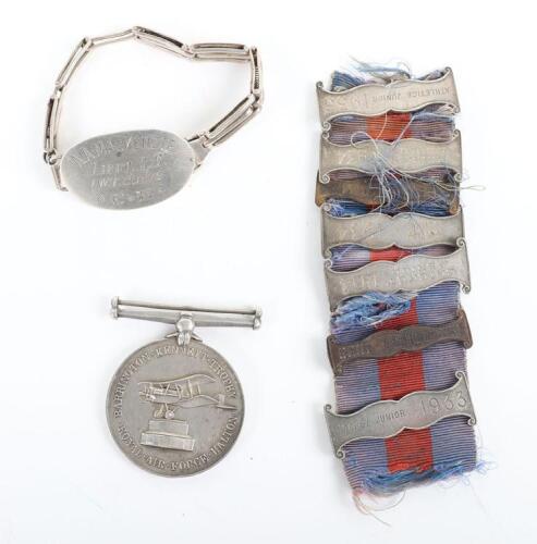 RAF Halton Barrington Kennett Trophy Hallmarked Silver Medal