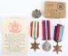 A Well-Documented WW2 Medal Group of Three to a member of 156th Battalion Parachute Regiment Army Air Corps, Killed During Operation Slapstick, the 1943 Allied Landings at Taranto, Italy - 11
