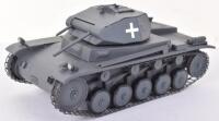 Gert Duscha (Germany) Modern Tinplate Reproduction Hausser/Lineol issue Panzerkampfwagen IIc Tank