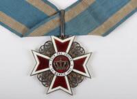 Romania, Neck Badge of the Order of the Crown