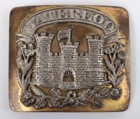 6th Inniskilling Dragoons Officers Waist Belt Plate c1816-1840