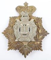 Victorian Kings Own Scottish Borderers Other Ranks Home Service Helmet Plate