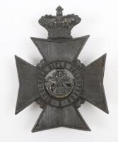 Victorian 5th Middlesex Rifle Volunteers Other Ranks Helmet Plate