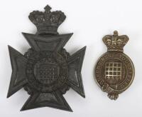 Victorian Queens Westminster Volunteers Other Ranks Helmet Plate