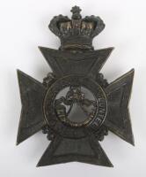 Victorian 1st Surrey Rifle Volunteers Other Ranks Helmet Plate