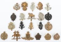 Selection of County of London Regiment Cap Badges