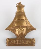 WW1 Nelson Battalion Royal Naval Division Cap Badge