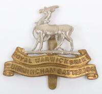 WW1 1st Birmingham Battalion Royal Warwickshire Regiment Cap Badge