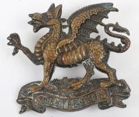 Rare 4th Battalion The Buffs East Kent Regiment Cap Badge