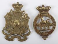 2x Pre-1881 Other Ranks Glengarry Badges 30th (Cambridgeshire) Regiment of Foot and 34th (Cumberland) Regiment of Foot