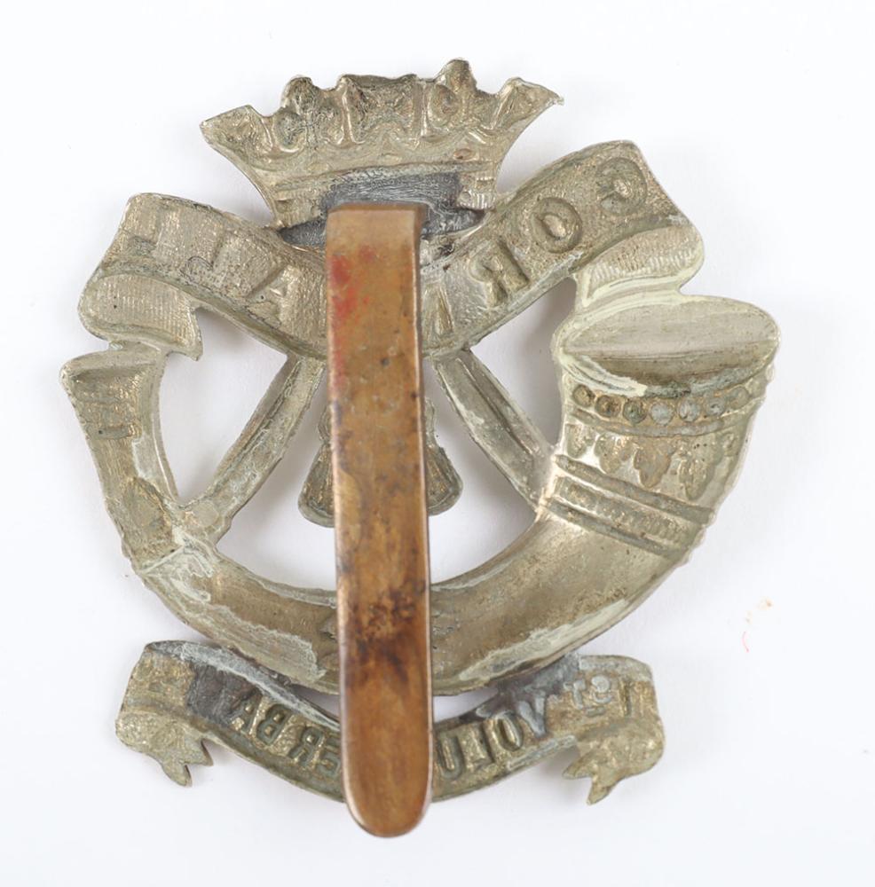 1st Volunteer Battalion Duke of Cornwall Light Infantry Cap Badge