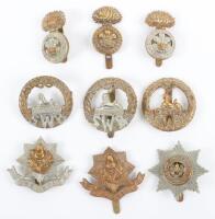 British Cap Badges of the Royal Welsh Fusiliers, South Wales Borderers and Cheshire Regiment