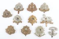 Selection of British Infantry Regiment Cap Badges