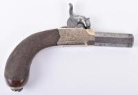 Boxlock Percussion Pocket Pistol c.1840