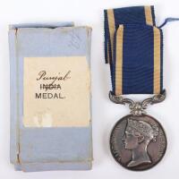 Punjab 1848-49 Medal Awarded to an Officer in the 22nd Native Infantry