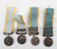 4x Miniature Crimea Campaign Medals
