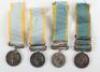 4x Miniature Crimea Campaign Medals - 4