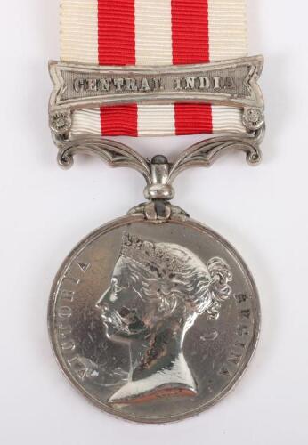 Indian Mutiny Medal to a Colour Sergeant in the Bengal European Regiment