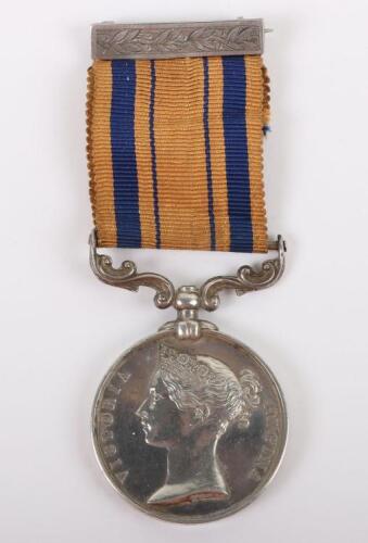 An Interesting Zulu War Medal to the Royal Navy, Awarded to a Sailor Who Was Court Martialled and Jailed During his Time on HMS Boadicea, The Ship on Which he Qualified for his Medal