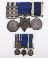 Queen Victoria Royal Presentation Victorian Royal Marine Long Service Medal Group of Three