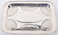 An Art Nouveau silver dish, by Henry Williamson, Birmingham 1920