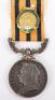 British South Africa Company Medal 1890-97 to an Officer in the Victoria Rifles