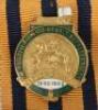 British South Africa Company Medal 1890-97 to an Officer in the Victoria Rifles - 2