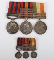 Victorian Medal Group of Three Awarded to an Officer in the Leicestershire Regiment Who Was Twice Mentioned in Despatches for his Service in the Boer War