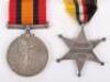 A Pair of Boer War Medals for Service During the Siege of Kimberley - 2