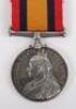 Queens South Africa Medal to a Clerk in the Imperial Military Railway - 2