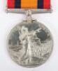 Queens South Africa Medal to a Fireman in the Cape Government Railway, - 9