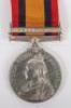 Queens South Africa Medal to the Railway Pioneer Regiment