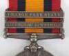 Queens South Africa medal to the South African Constabulary - 7