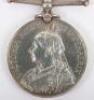 Queens South Africa Medal to a Gunner in the Durham Royal Garrison Artillery Militia - 4