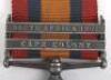 Queens South Africa Medal to the 4th Battalion Durham Light Infantry, - 6