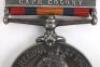 Queens South Africa Medal to the 4th Battalion Durham Light Infantry, - 7