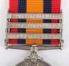 Queens South Africa Medal to Scott’s Railway Guard - 5