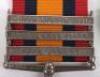 Boer War and Militia Long Service Pair of Medals Durham Light Infantry - 5