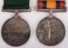 Royal Engineers Queens South Africa & Volunteer Long Service Medal Pair to the Newcastle Royal Engineers Volunteers - 6