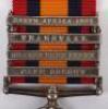 An Interesting Three Monarch Territorial Long Service Medal Group of Five to a Soldier Who Served in the Volunteer Artillery, Royal Field Artillery, Royal Flying Corps and Finally the Royal Air Force - 5