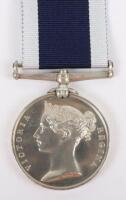 Victorian Royal Navy Long Service and Good Conduct Medal to a Divisional Carpenter in the Coast Guard