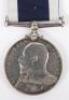 Edwardian Royal Navy Long Service and Good Conduct Medal to the Coast Guard