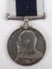 Edwardian Royal Navy Long Service and Good Conduct Medal to the Coast Guard - 7