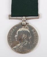 Victorian Volunteer Long Service Medal 4th Durham Volunteer Artillery