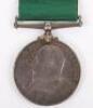 Edwardian Volunteer Long Service Medal to the Tynemouth Royal Garrison Artillery Volunteers