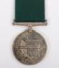 Edwardian Volunteer Long Service Medal to the 4TH Durham Royal Garrison Artillery Volunteers - 2