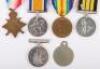 Royal Navy Cooks Long Service Medal Group of Five for Service in the Somaliland Campaign of 1908 and the Great War - 5