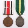 An Unusual Double Long Service Pair of Medals - 5