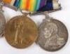 Great War Distinguished Service Medal and Long Service Group of Five to a Yeoman of Signals for Service in Grand Fleet Destroyers - 4